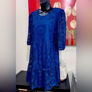 Blue dress new with tag $30